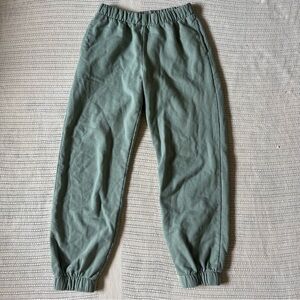 Sage Green Brandy Melville Sweatpants